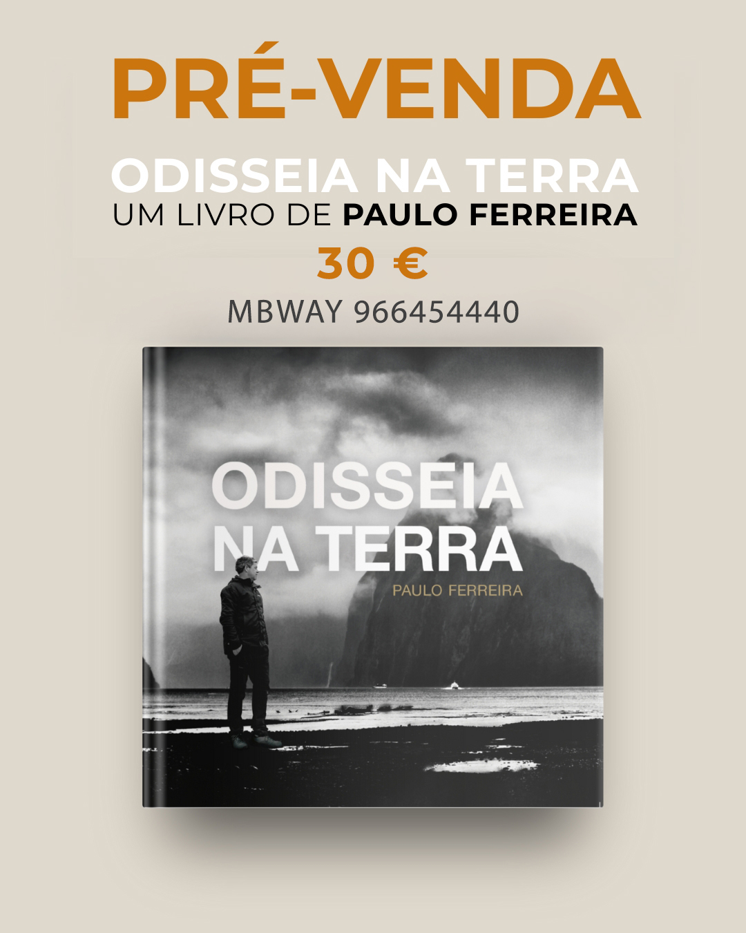 Pré-venda do livro Odisseia na Terra